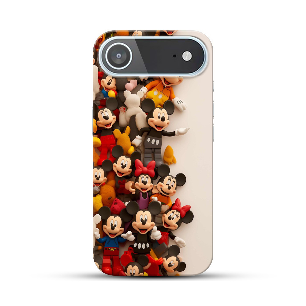ミッキーマウス集合フィギュア iPhone Airオリジナルハードケース