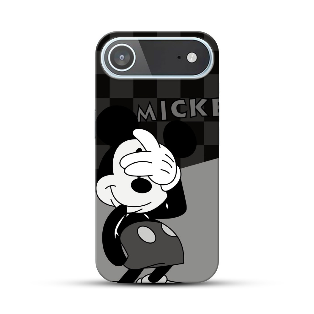 ミッキーモノクロイラスト iPhone Airオリジナルハードケース