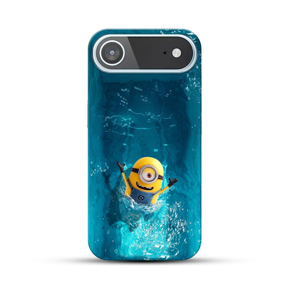 水中のミニオン iPhone Airオリジナルハードケース