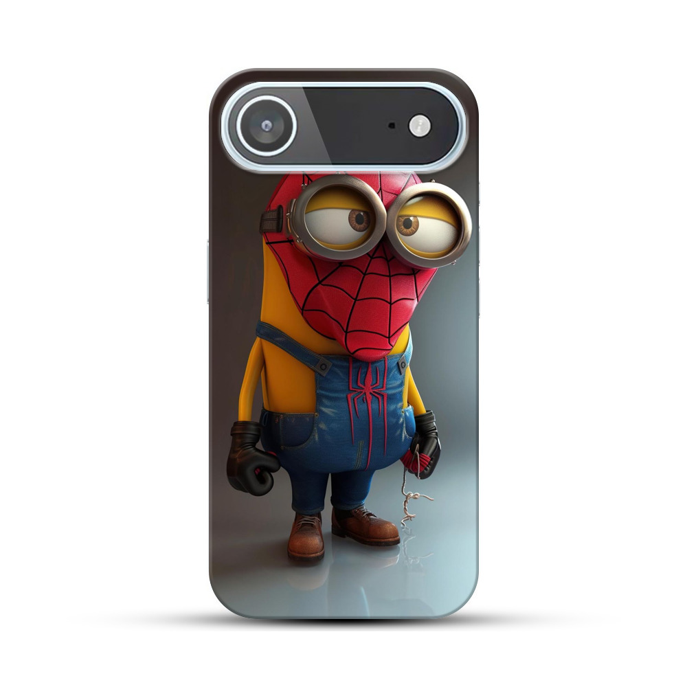 ミニオンのスパイダーマン姿 iPhone Airオリジナルハードケース