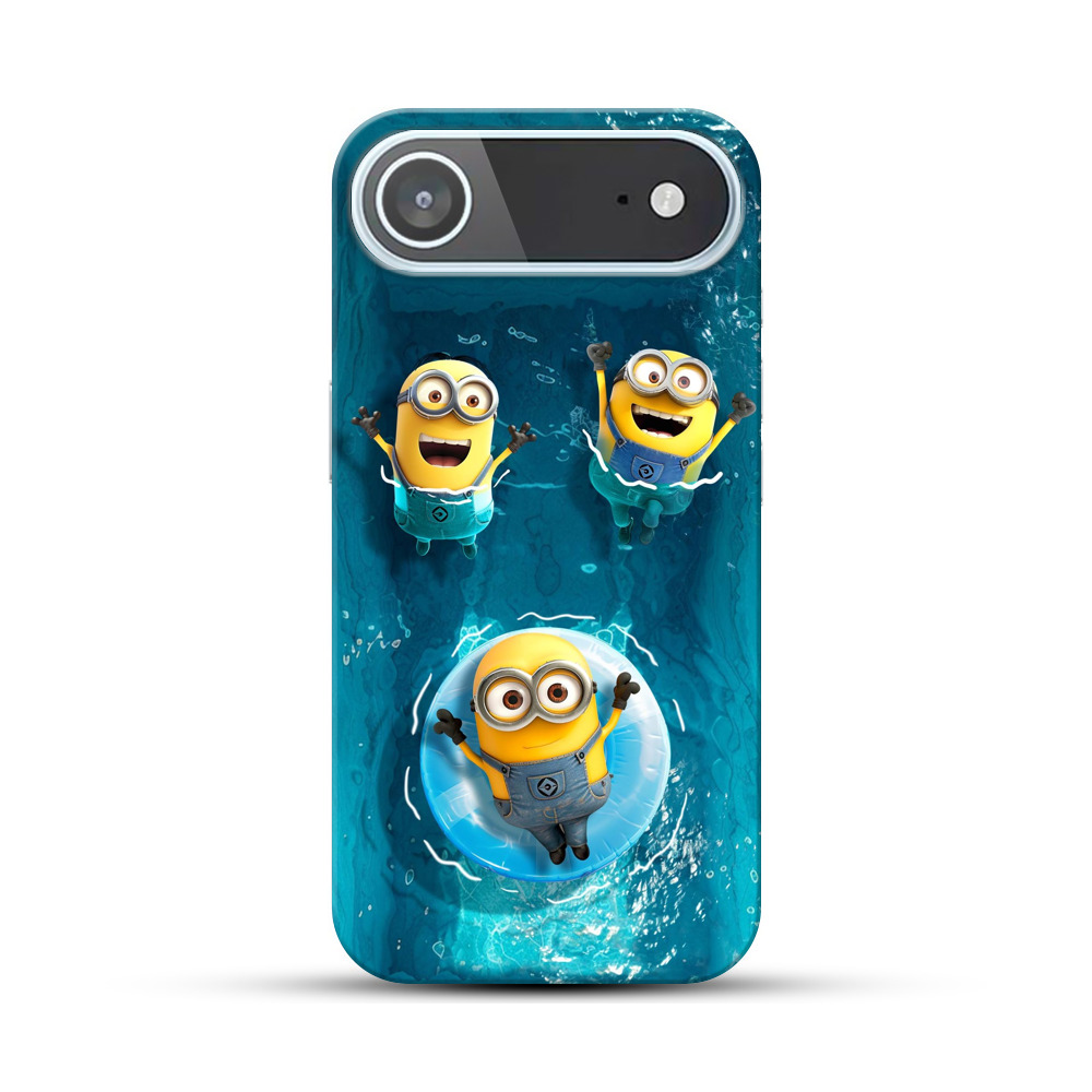 水中のミニオン iPhone Airオリジナルハードケース