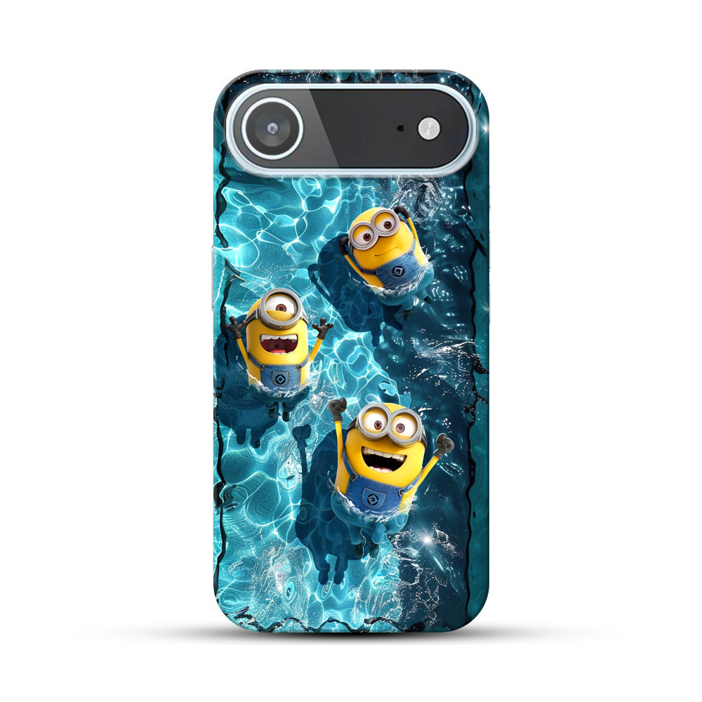 ミニオンズ水遊び iPhone Airオリジナルハードケース