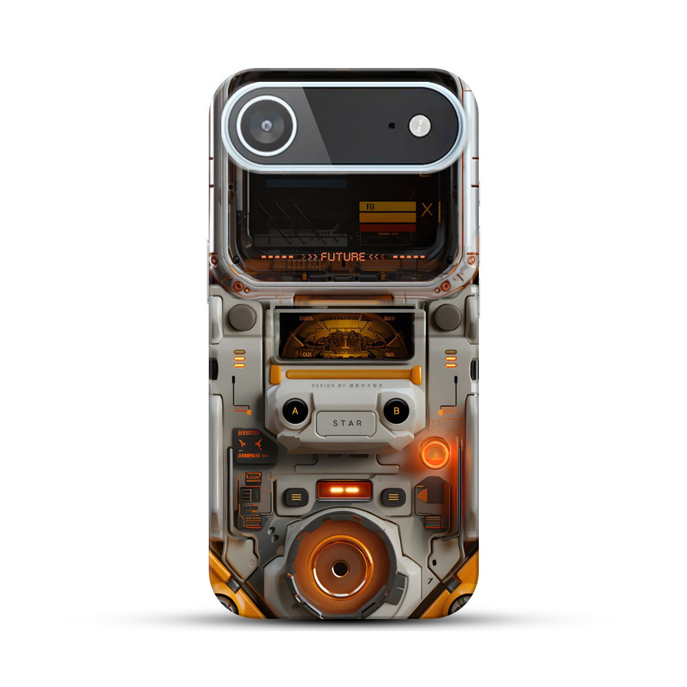 未来的レトロデザイン iPhone Airオリジナルハードケース