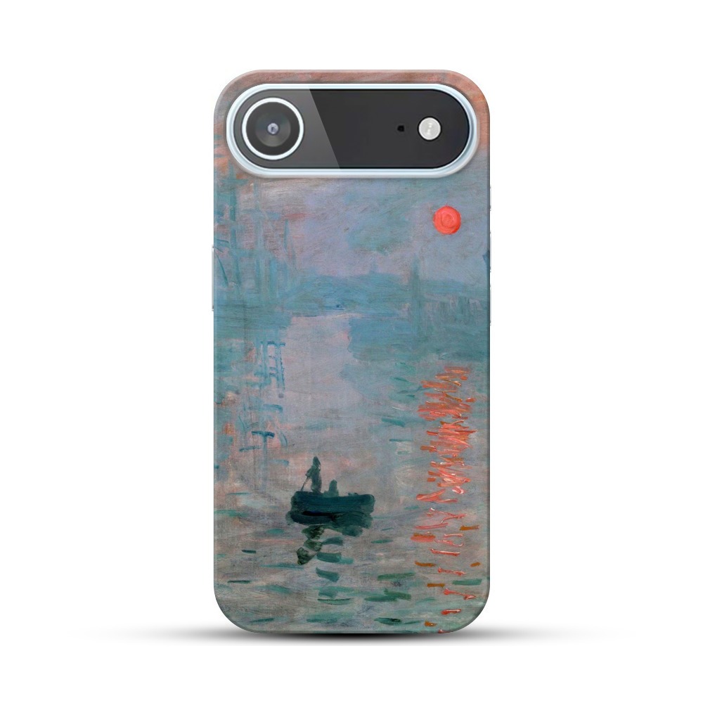 印象派の水辺風景 iPhone Airオリジナルハードケース