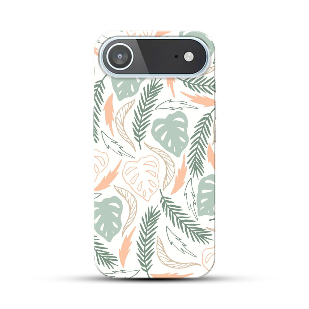 ナチュラルリーフパターン iPhone Airオリジナルハードケース