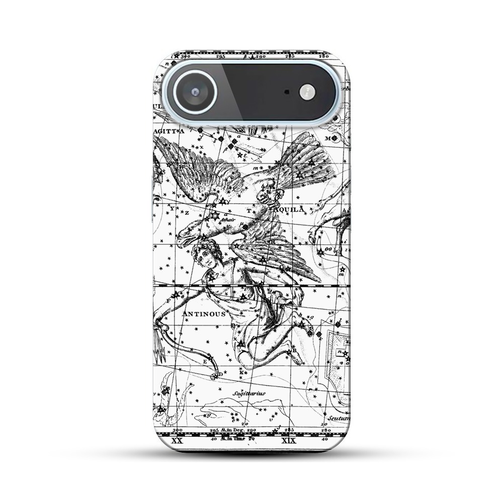 猫のシルエット iPhone Airオリジナルハードケース