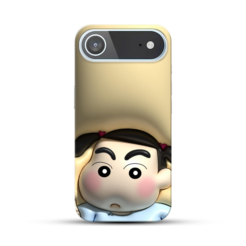 お茶目な女の子 iPhone Airオリジナルハードケース