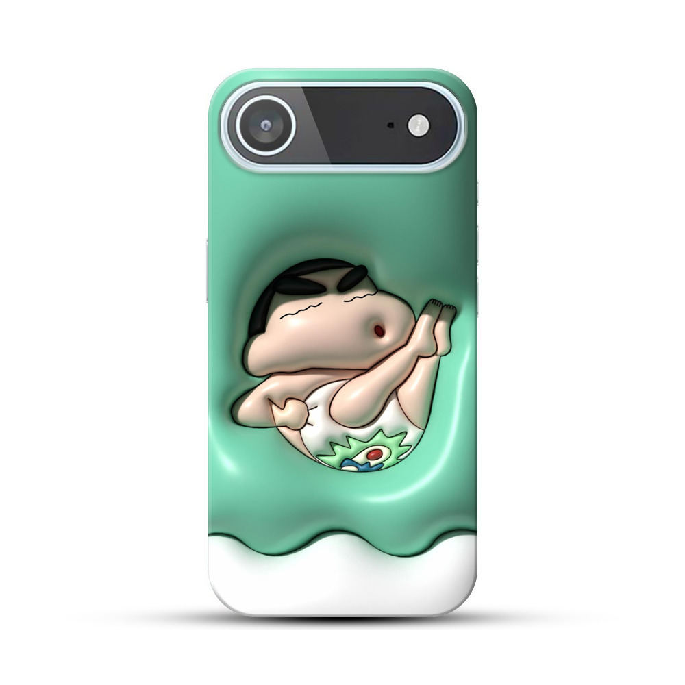 お風呂リラックスしんちゃん iPhone Airオリジナルハードケース