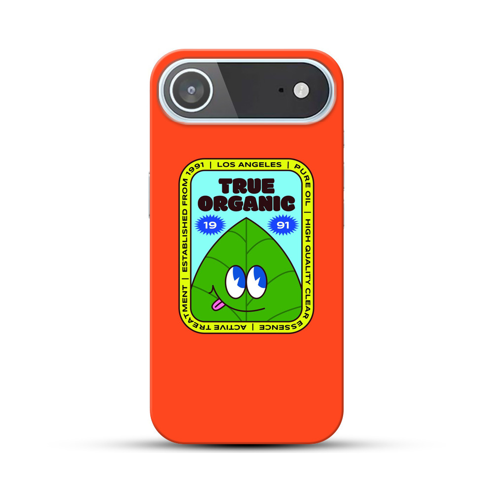 オーガニック葉っぱ iPhone Airオリジナルハードケース