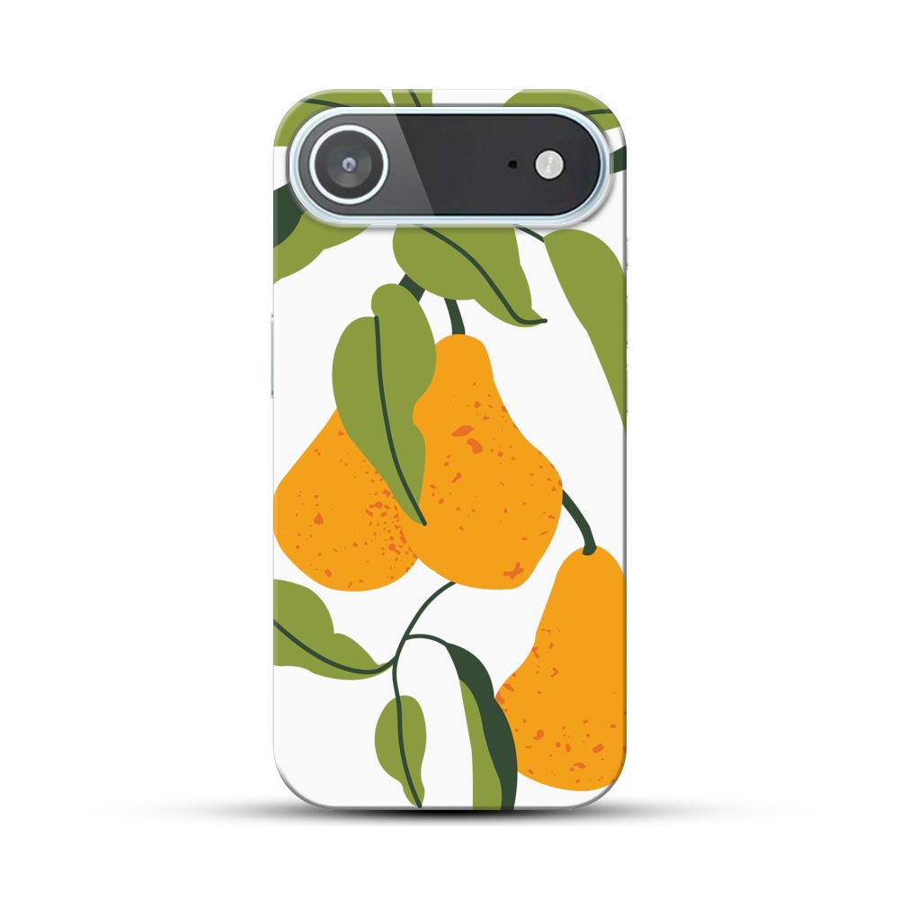 オレンジの洋梨 iPhone Airオリジナルハードケース