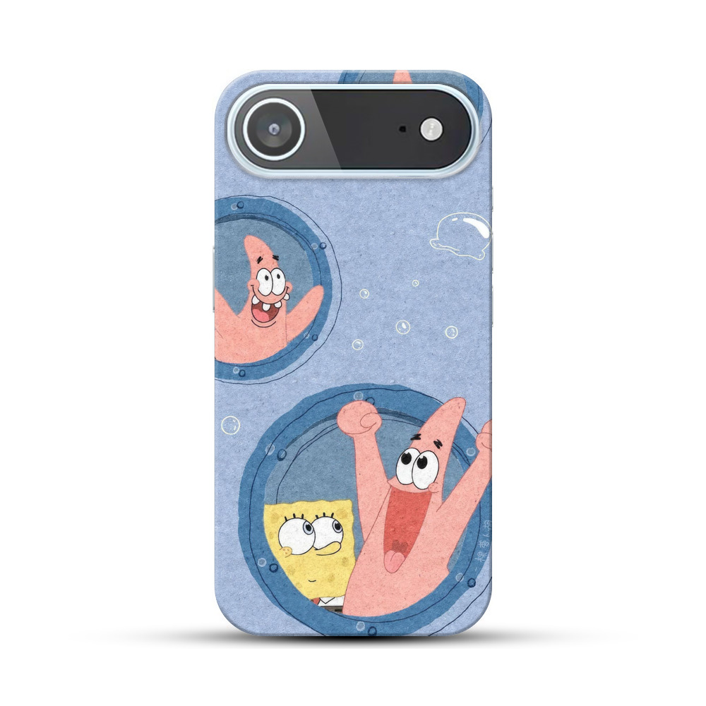 楽しそうなパトリック iPhone Airオリジナルハードケース