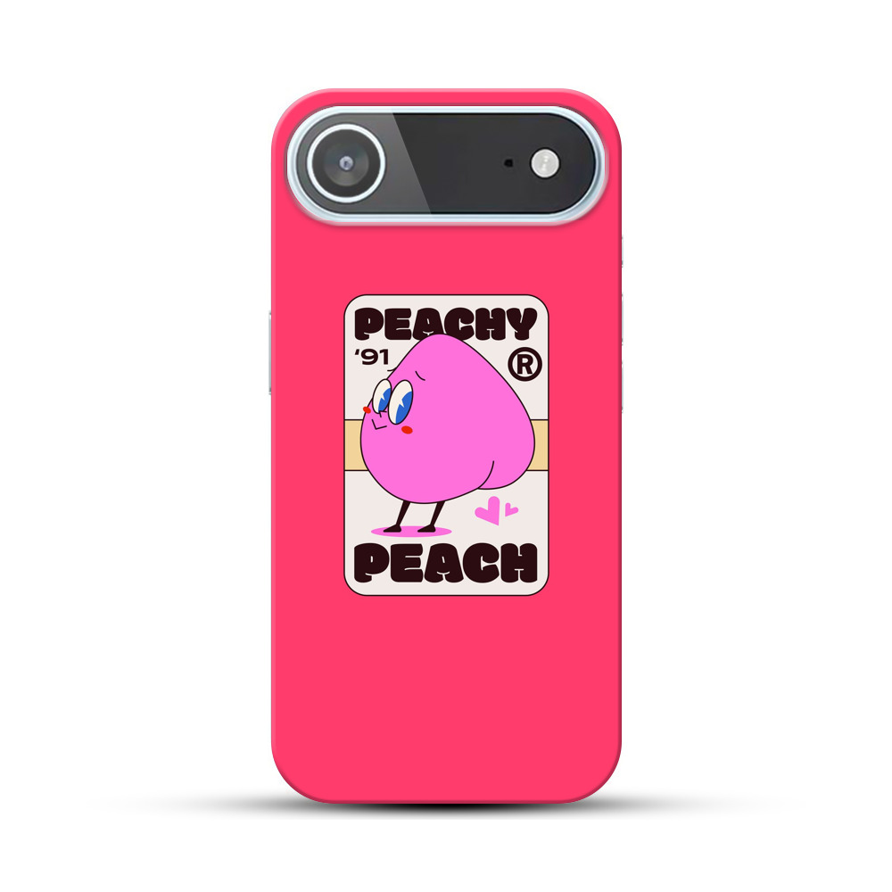 ピーチキャラクター iPhone Airオリジナルハードケース