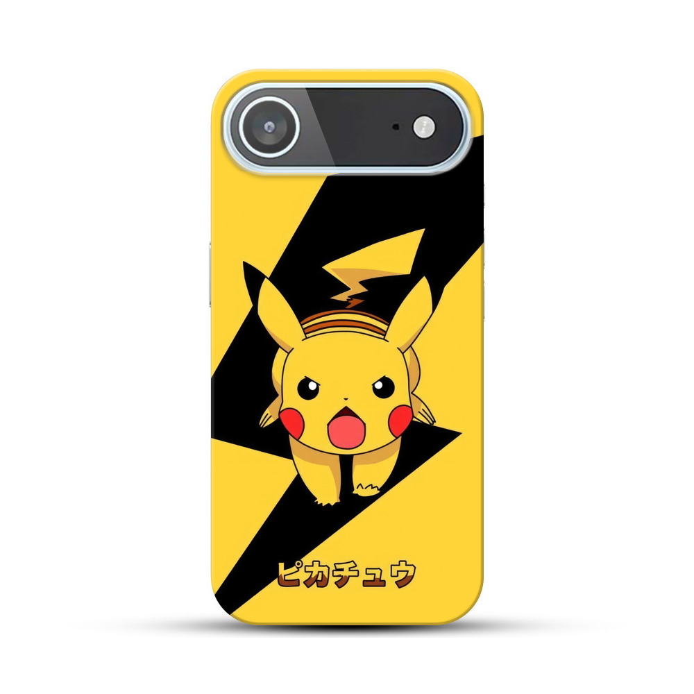 ピカチュウの強い表情 iPhone Airオリジナルハードケース