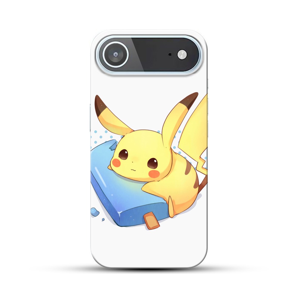 ピカチュウとアイス iPhone Airオリジナルハードケース