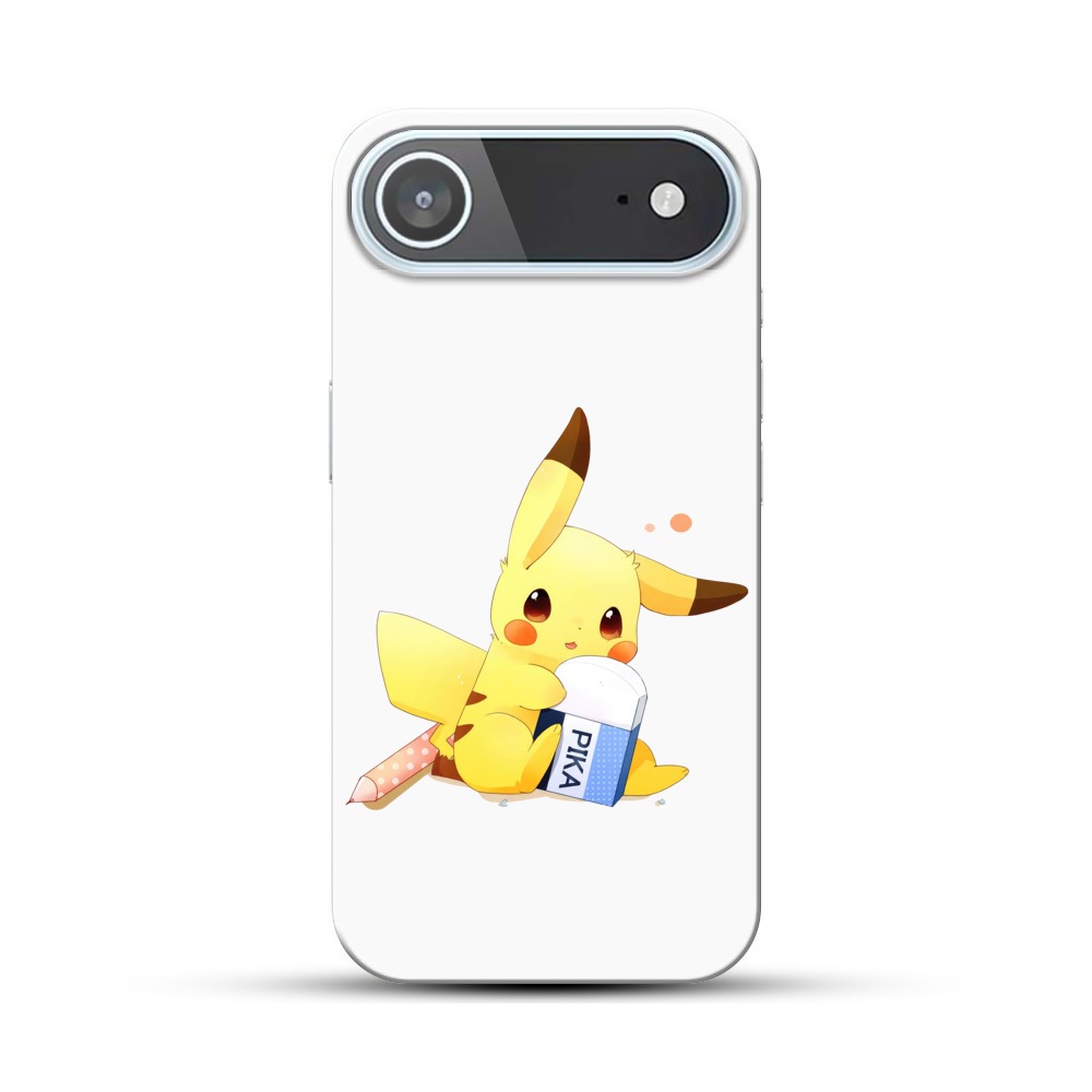 ピカチュウと消しゴム iPhone Airオリジナルハードケース