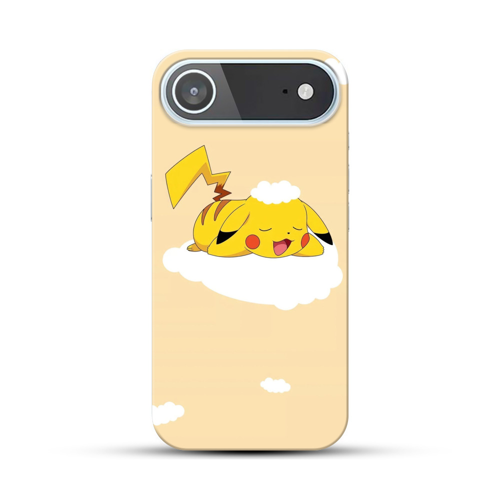 雲で眠るピカチュウ iPhone Airオリジナルハードケース