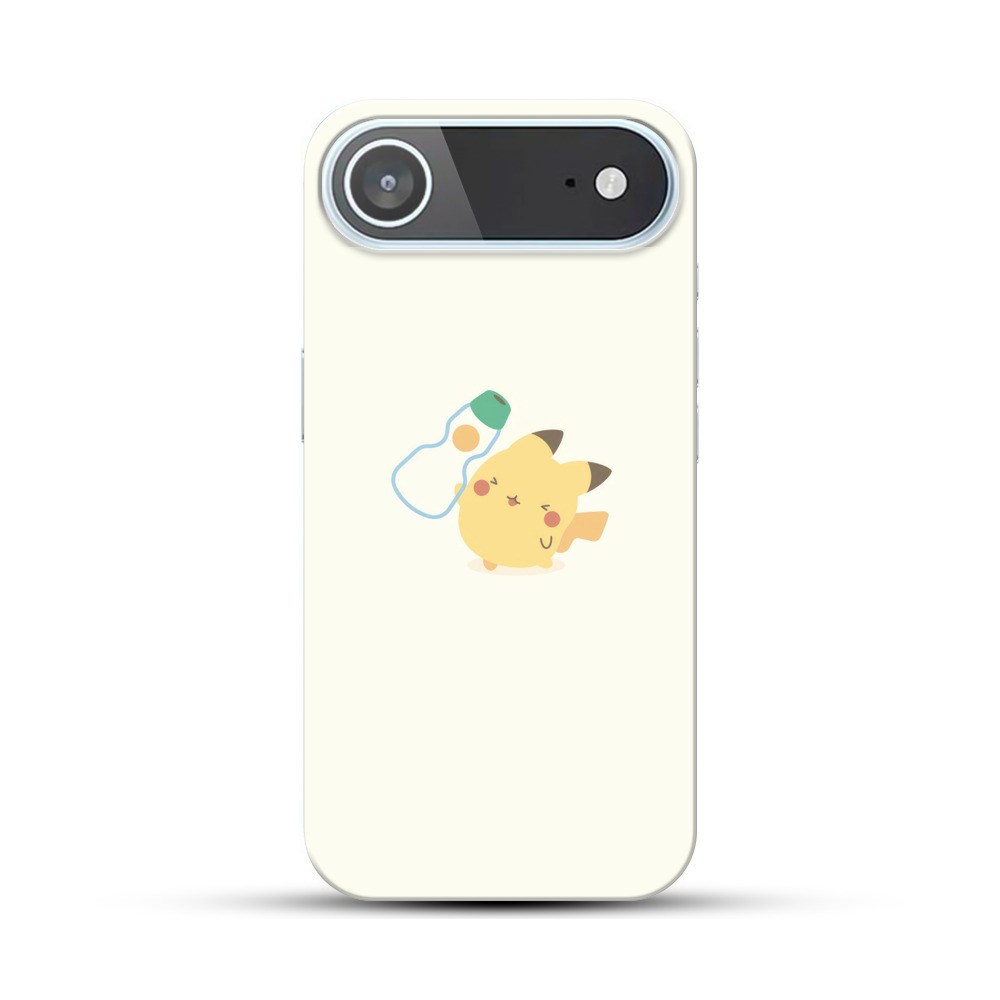 ミルク瓶とピカチュウ iPhone Airオリジナルハードケース