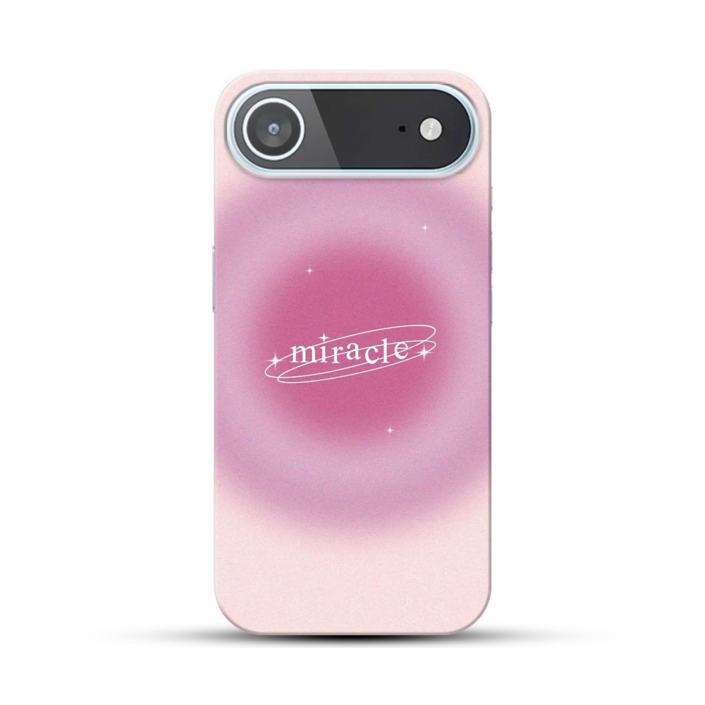 ピンクの奇跡の光 iPhone Airオリジナルハードケース