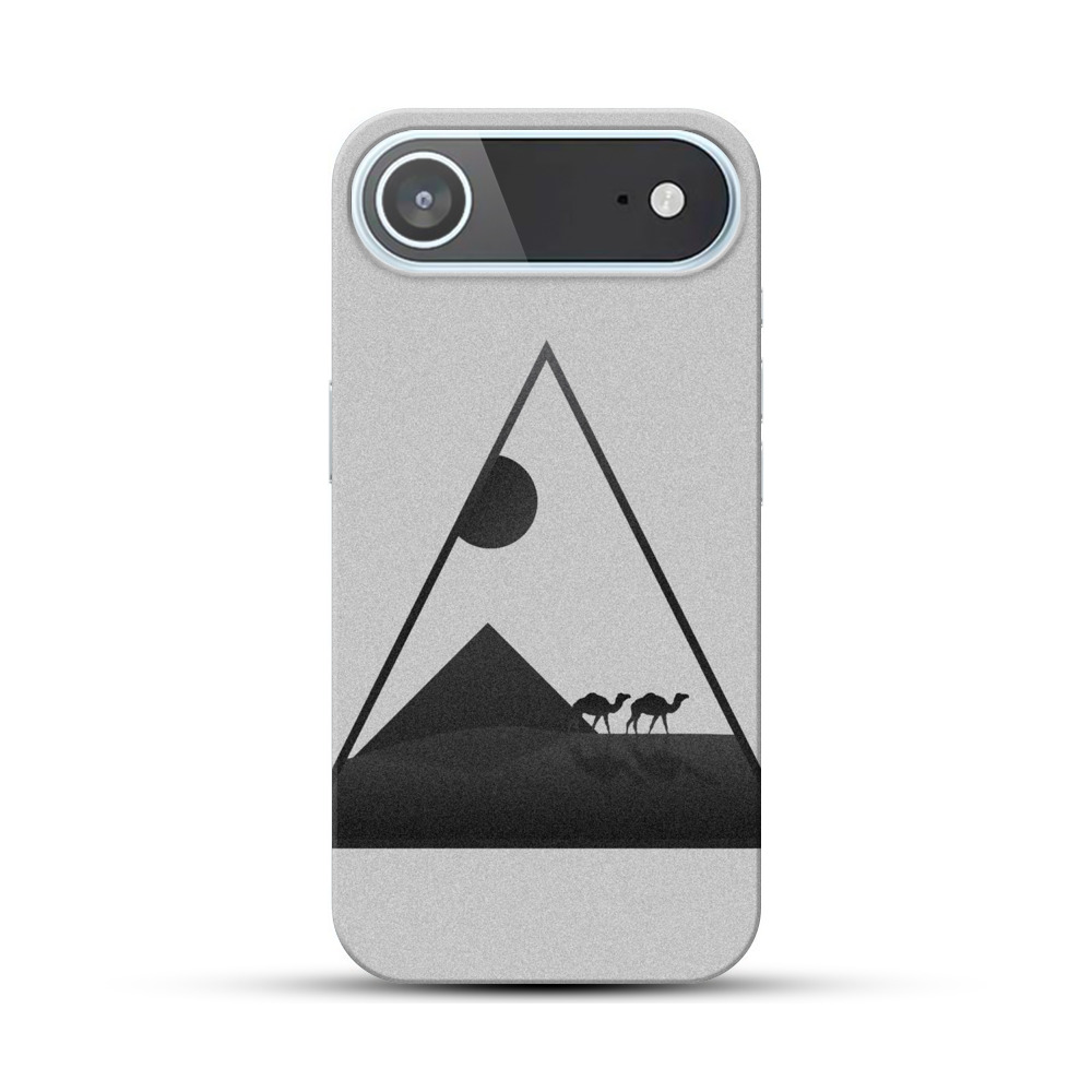 ピラミッドとラクダシルエット iPhone Airオリジナルハードケース
