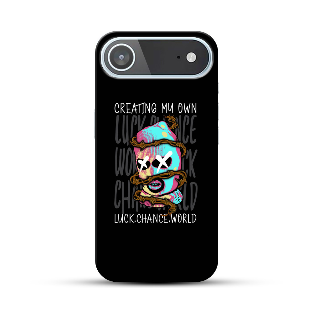 ラッキーコインと縄のイラスト iPhone Airオリジナルハードケース