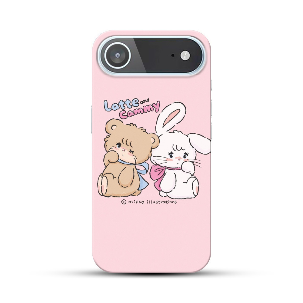 ラテとキャミ iPhone Airオリジナルハードケース