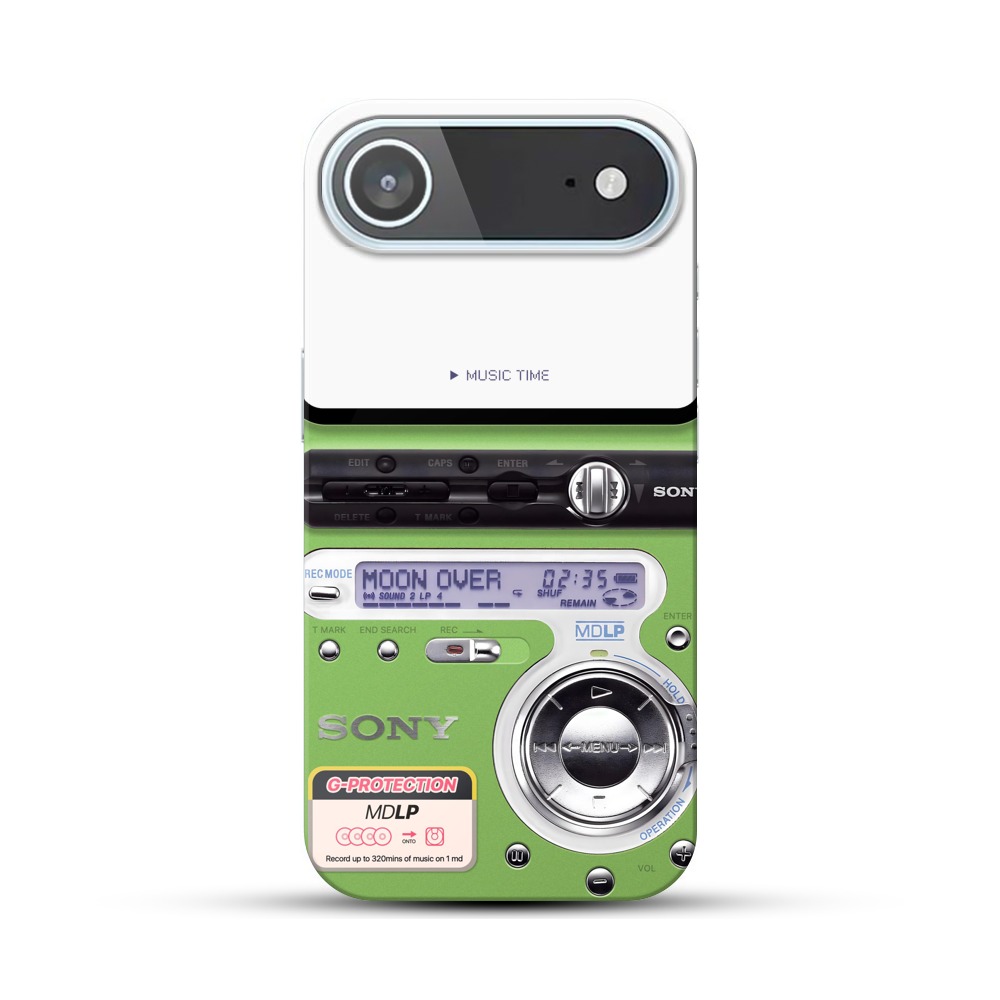 レトロカセットウォークマン iPhone Airオリジナルハードケース