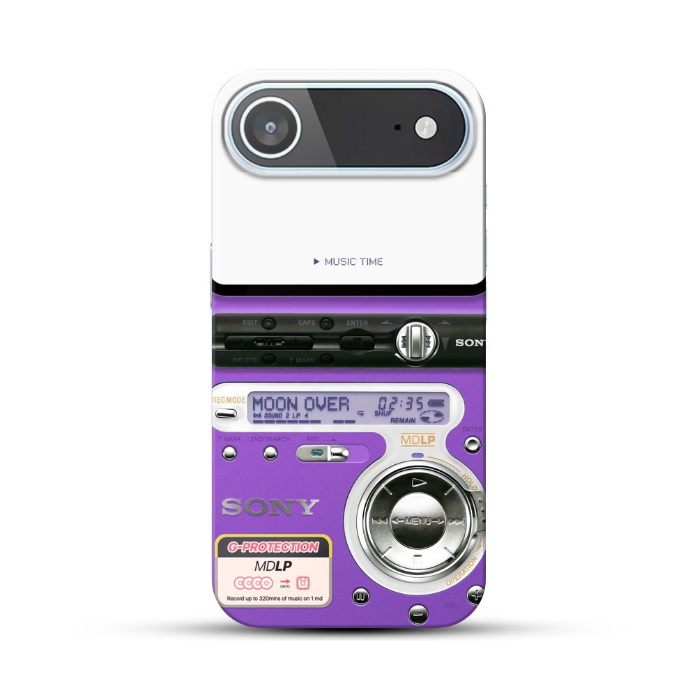 レトロなソニーウォークマン iPhone Airオリジナルハードケース