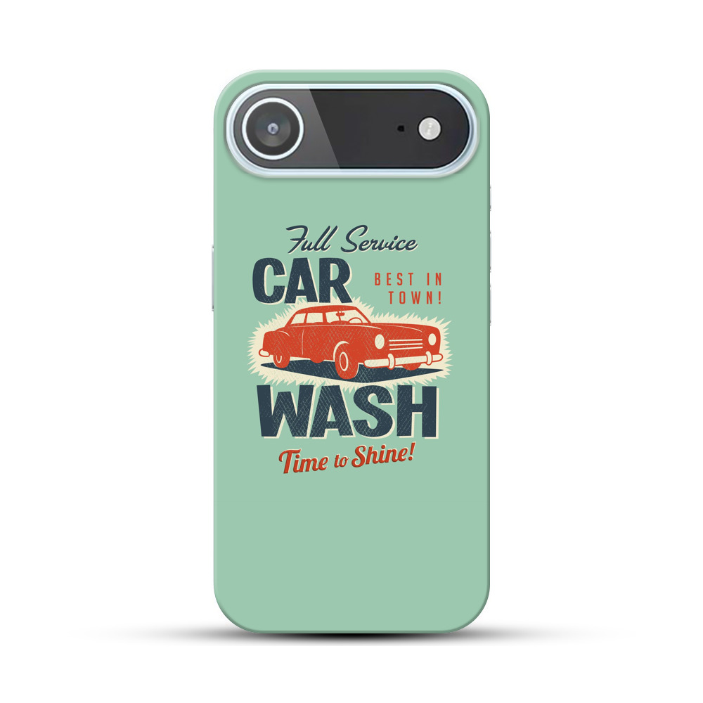 レトロな車のイラスト iPhone Airオリジナルハードケース