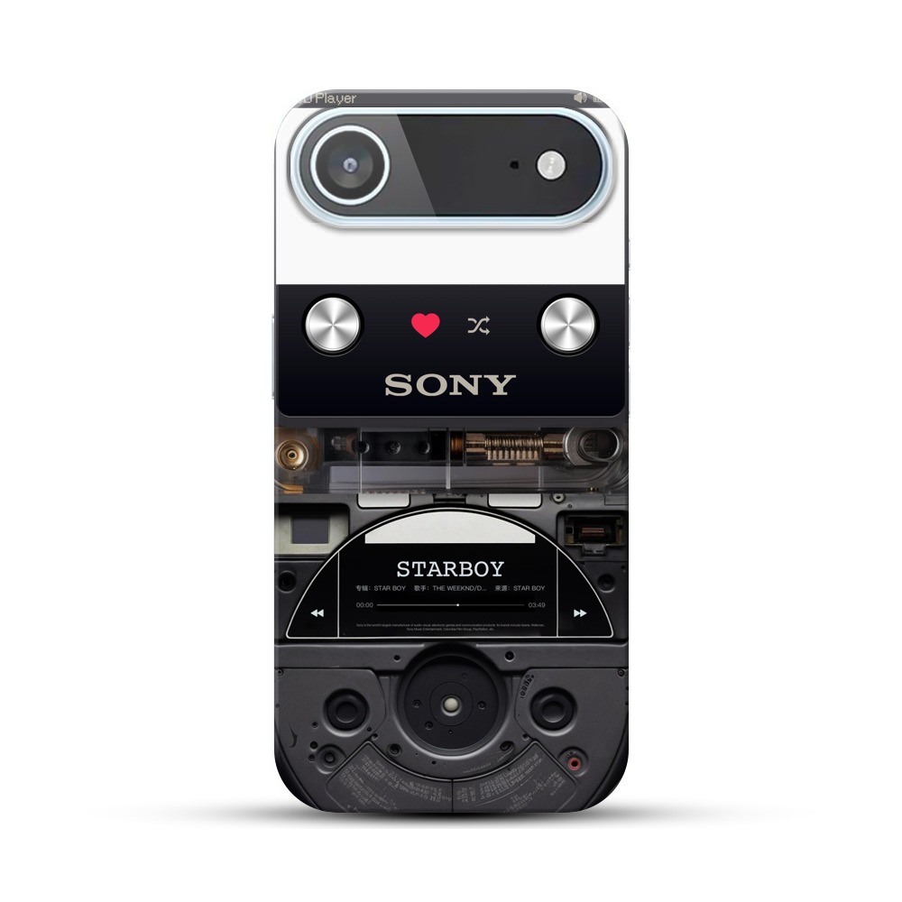 レトロなソニーカセット iPhone Airオリジナルハードケース