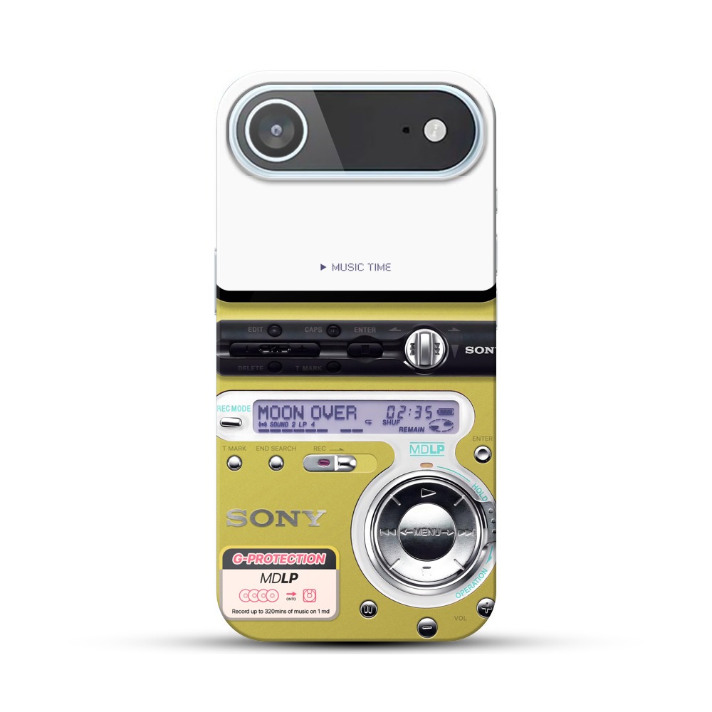 ソニーMDプレーヤー iPhone Airオリジナルハードケース