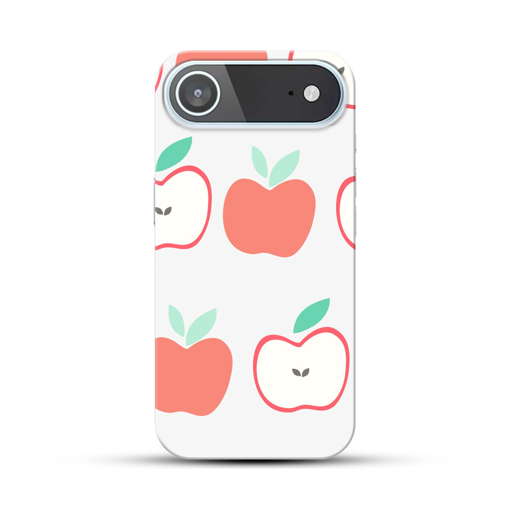 リンゴのパターン iPhone Airオリジナルハードケース