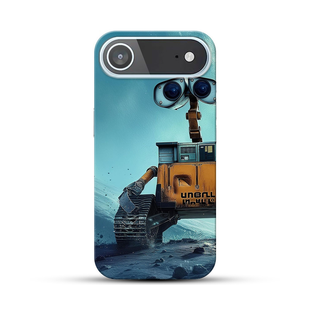 未来的な宇宙ロボット iPhone Airオリジナルハードケース