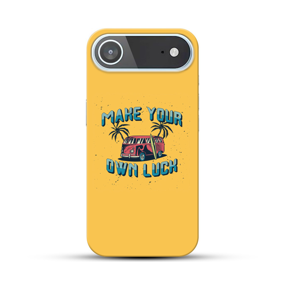 サーファーのバンとヤシの木 iPhone Airオリジナルハードケース