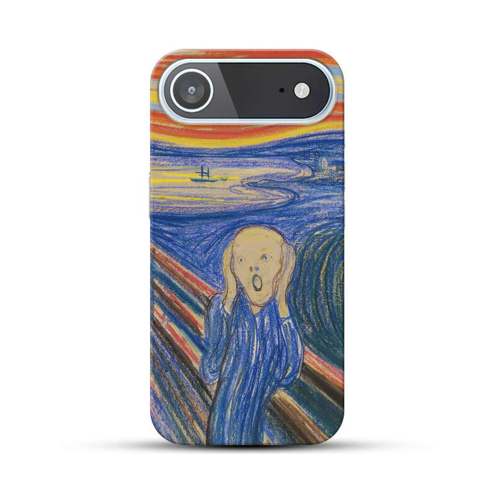 叫び（ムンクの絵） iPhone Airオリジナルハードケース