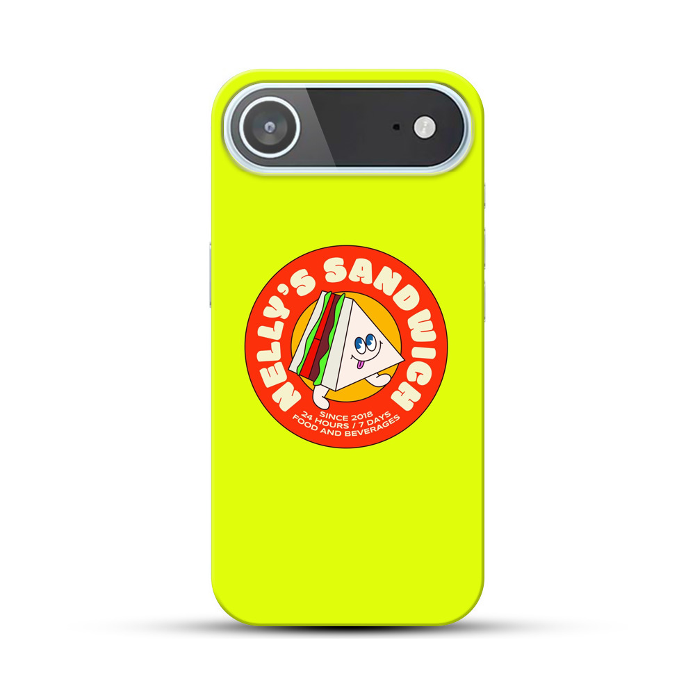 サンドイッチのマスコット iPhone Airオリジナルハードケース