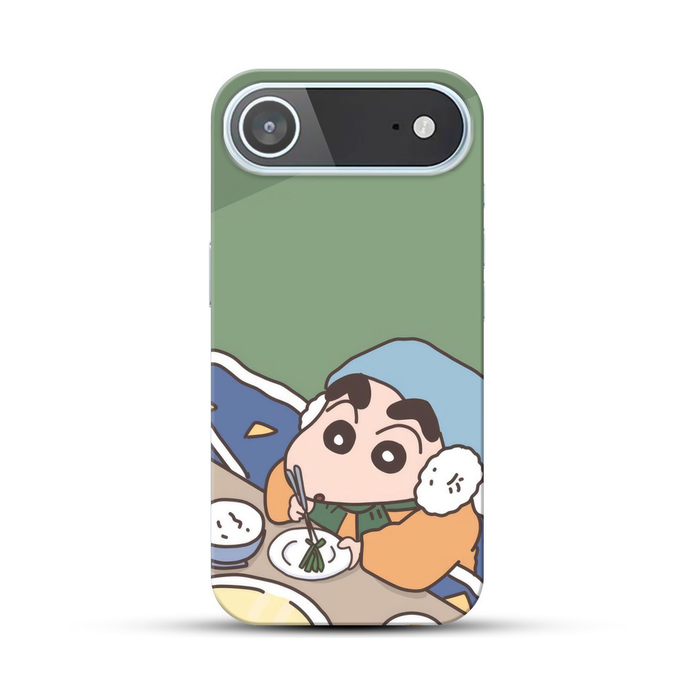 冬のしんちゃん iPhone Airオリジナルハードケース