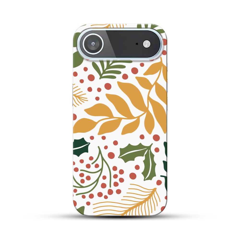 植物の模様 iPhone Airオリジナルハードケース