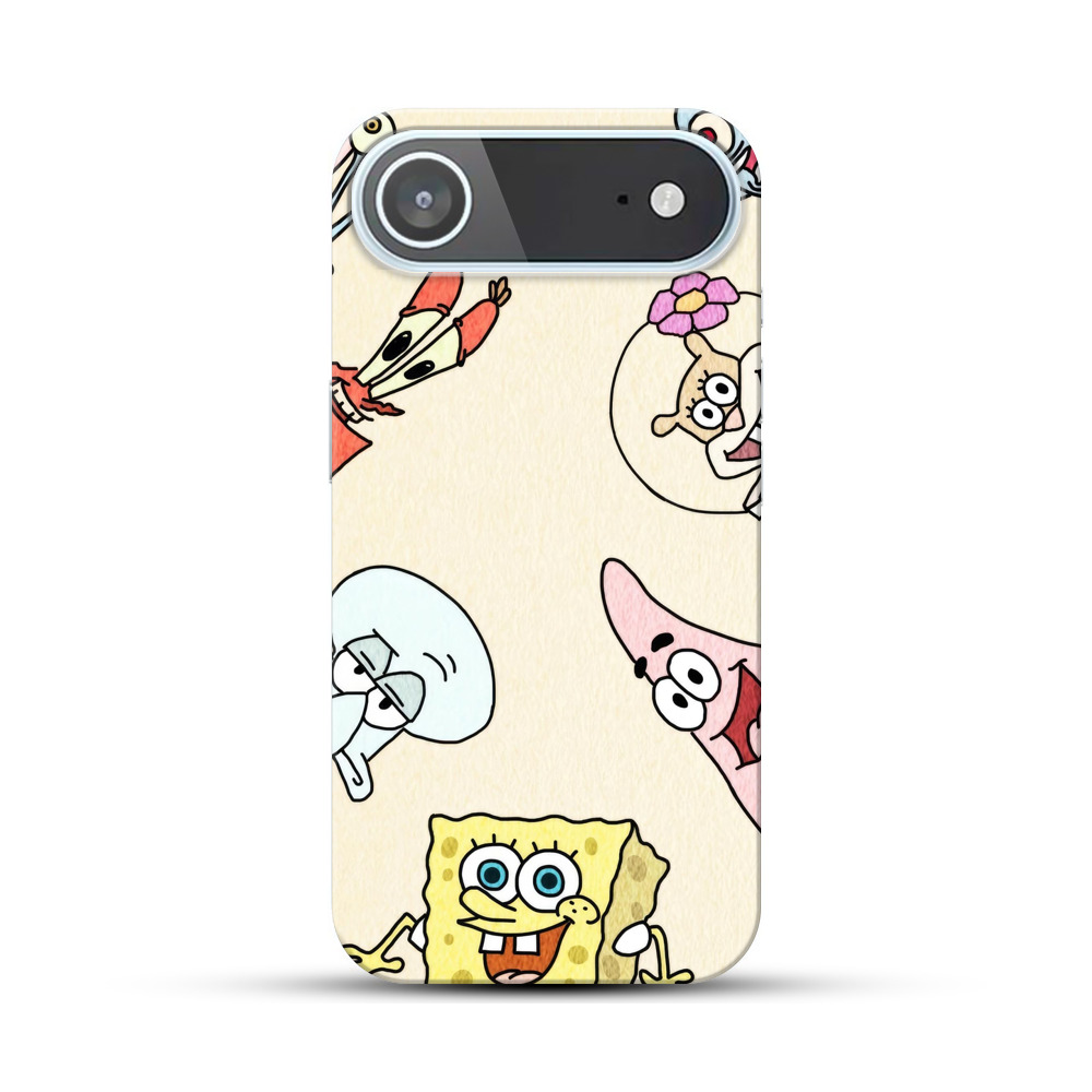 スポンジボブの仲間たち iPhone Airオリジナルハードケース