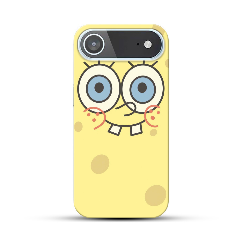 スポンジボブの顔 iPhone Airオリジナルハードケース