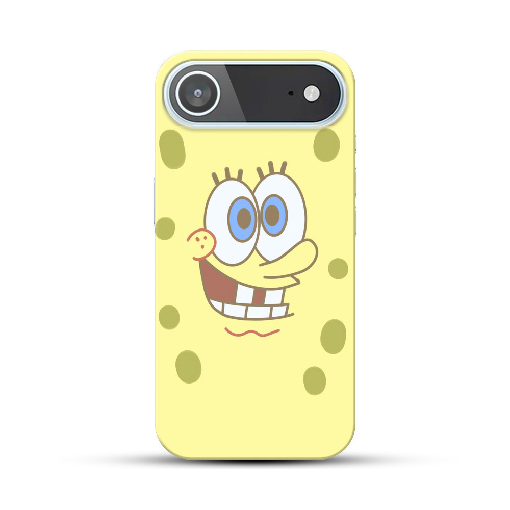 スポンジボブの顔 iPhone Airオリジナルハードケース