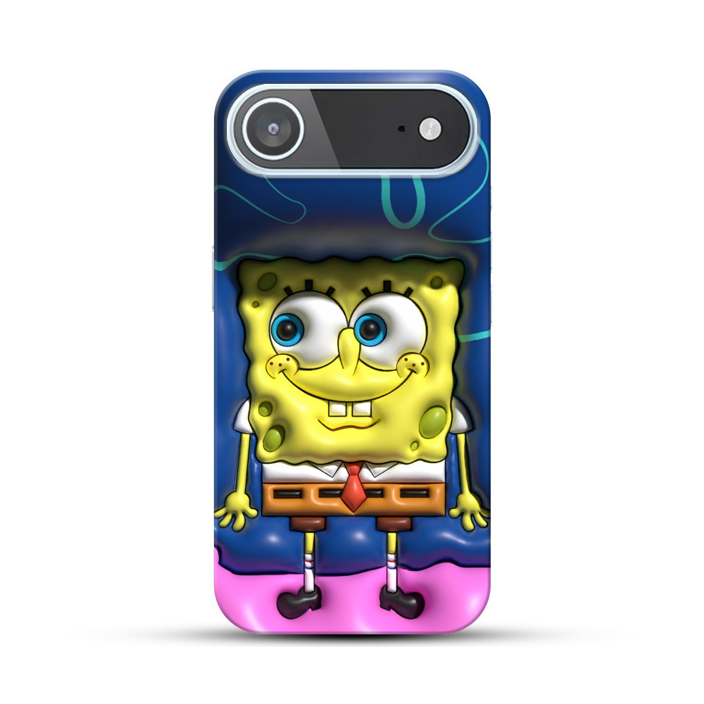 スポンジボブのイラスト iPhone Airオリジナルハードケース