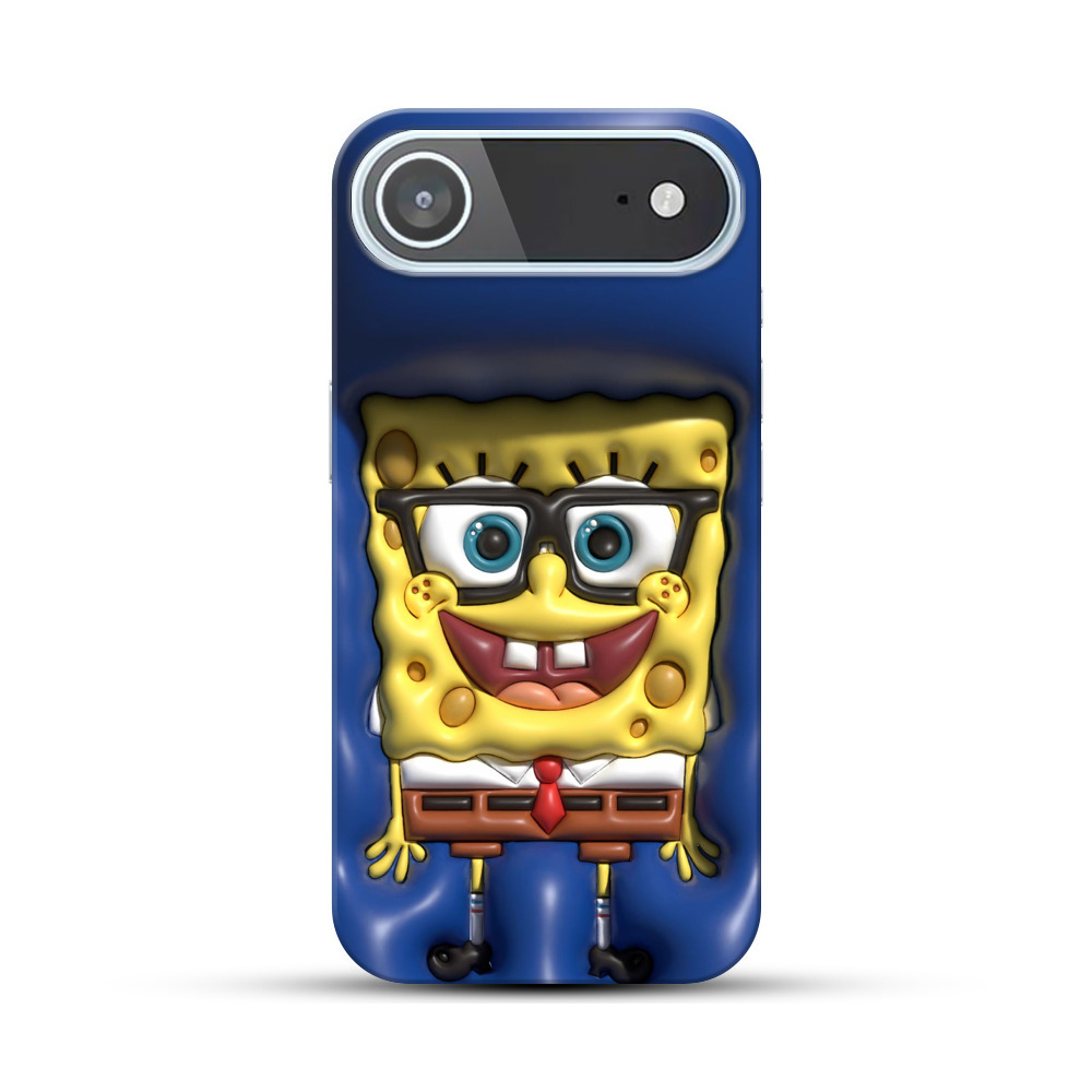 メガネスポンジボブ iPhone Airオリジナルハードケース