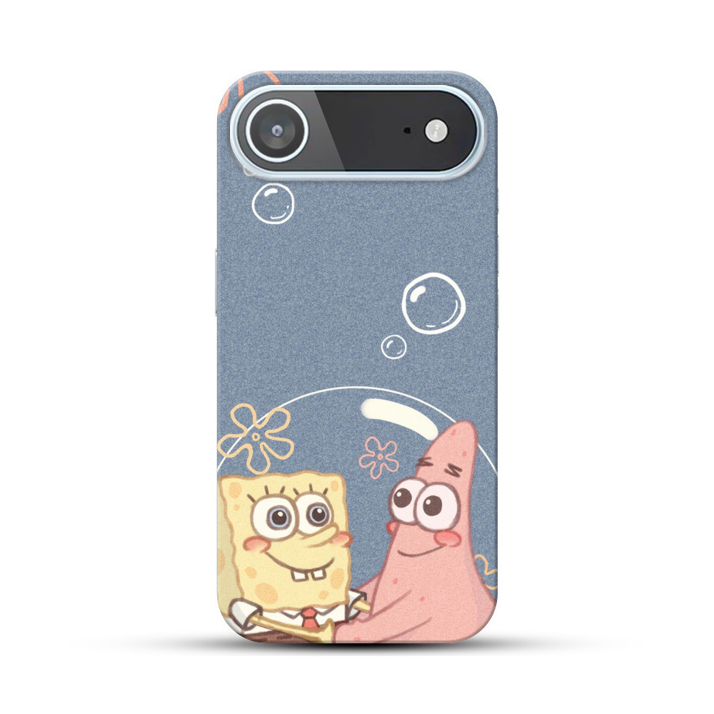 泡の中のスポンジボブ iPhone Airオリジナルハードケース