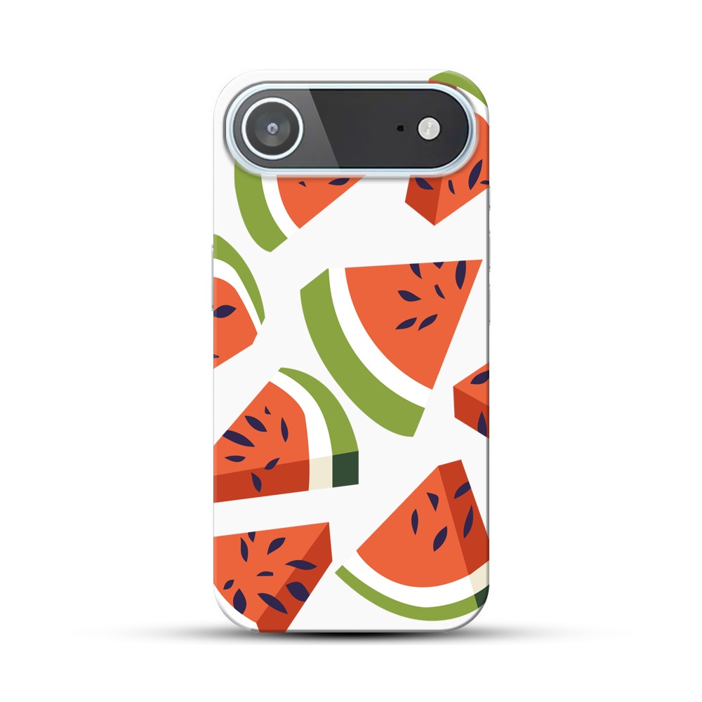 スイカのスライス iPhone Airオリジナルハードケース