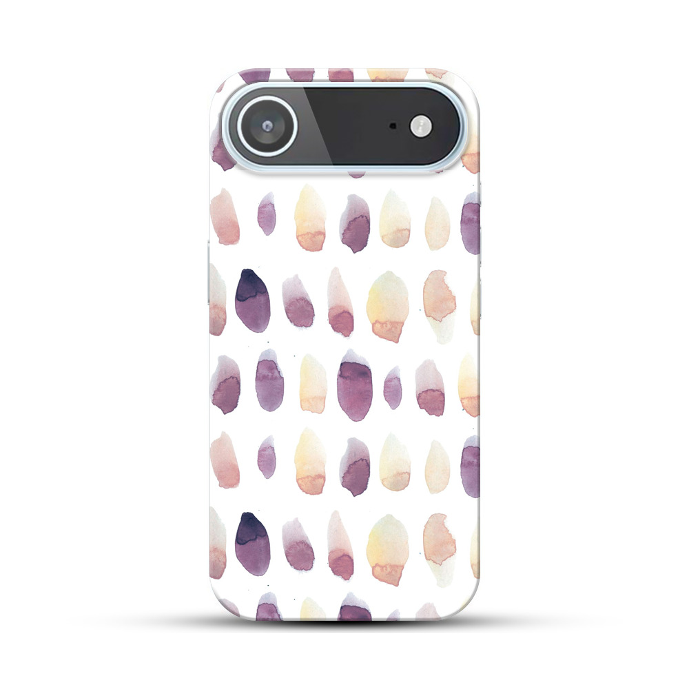 水彩のパターン iPhone Airオリジナルハードケース