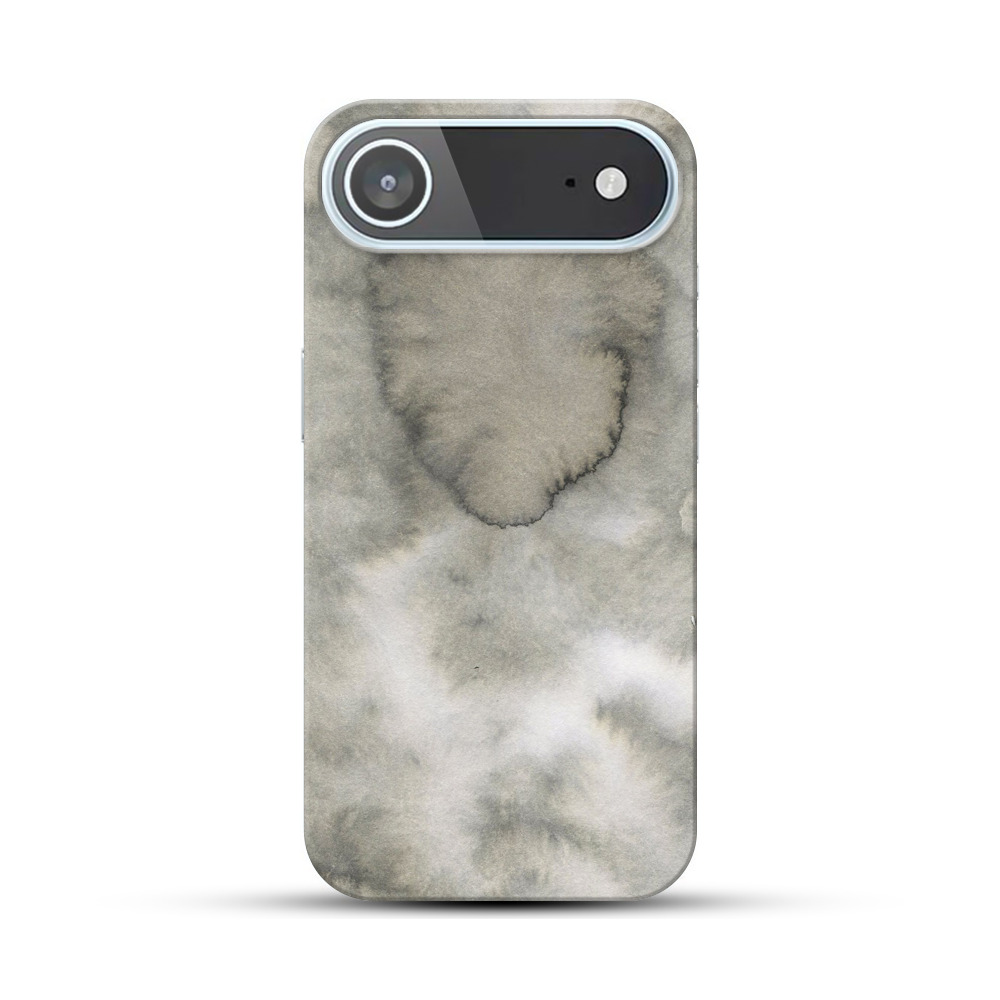 墨色の水彩抽象画 iPhone Airオリジナルハードケース