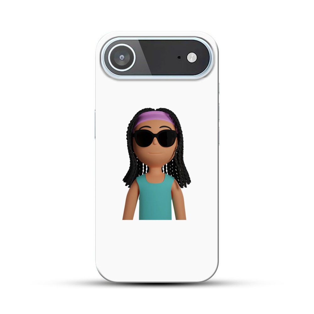 サングラスをかけたキャラクター iPhone Airオリジナルハードケース