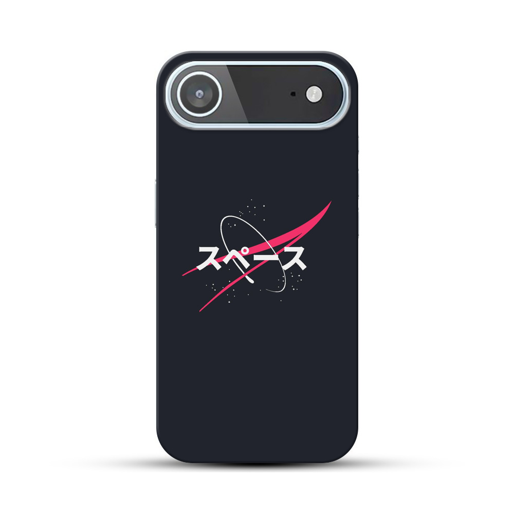 スペースロゴデザイン iPhone Airオリジナルハードケース