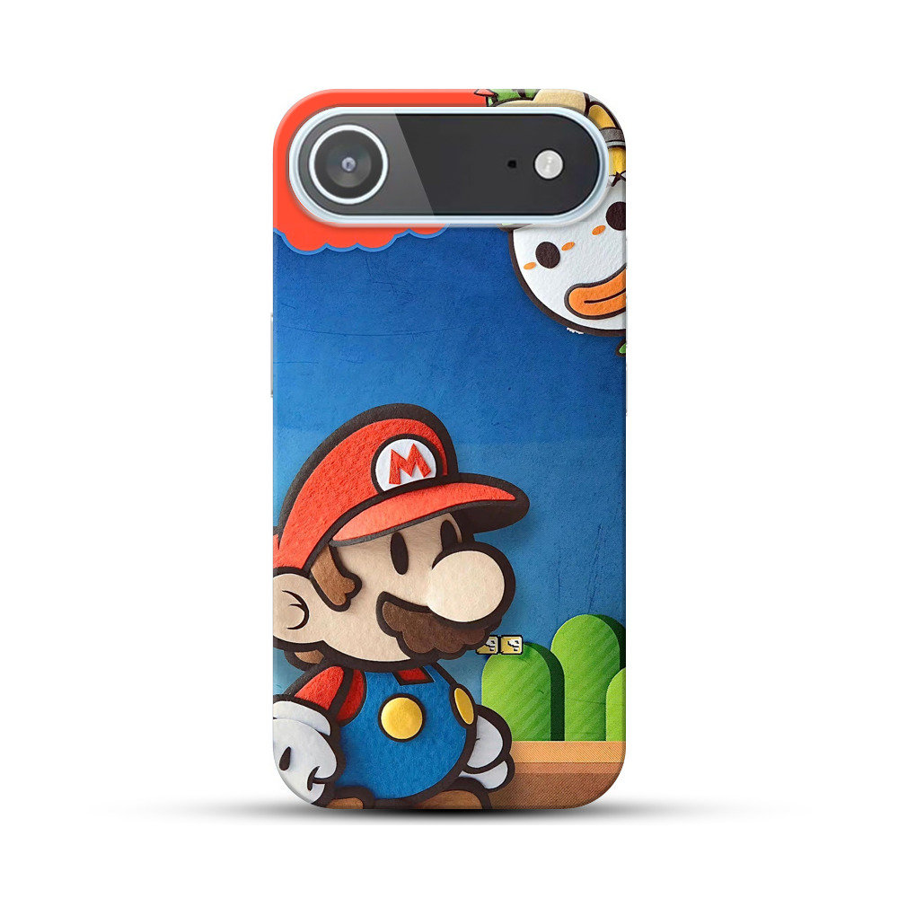 スーパーマリオのイラスト iPhone Airオリジナルハードケース