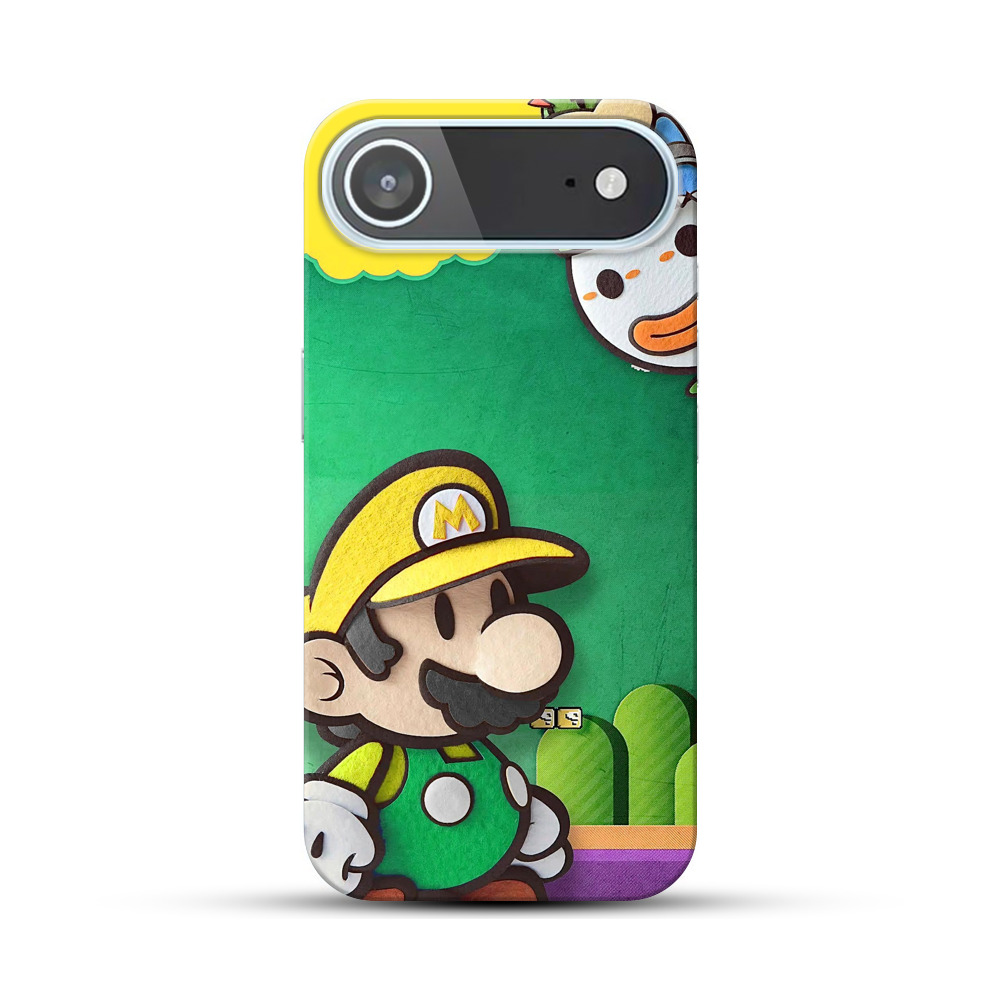 フェルトマリオキャラ iPhone Airオリジナルハードケース